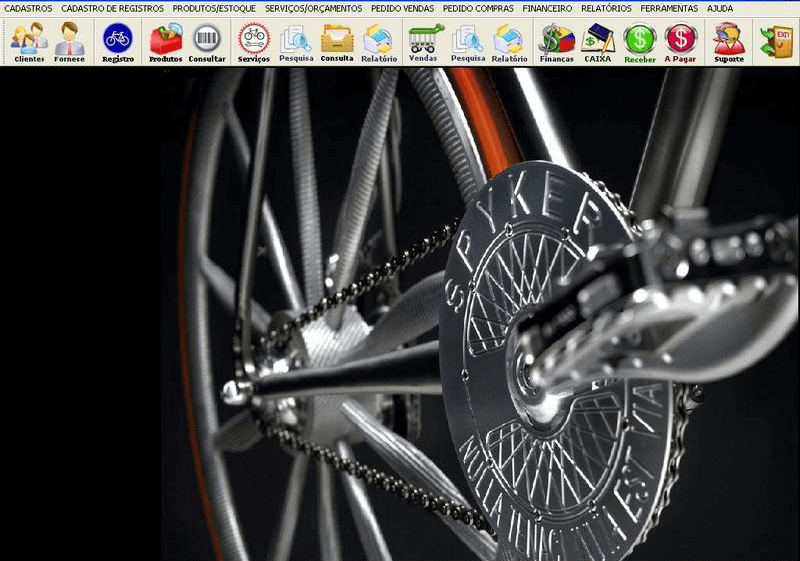 software bicicletaria vendas