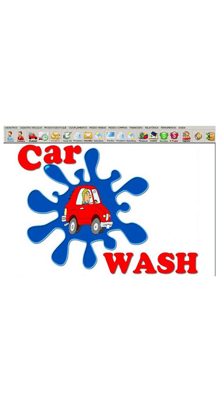 programa lavação automotiva vendas financeiro